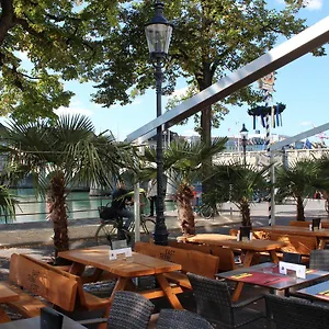 East-west Riverside Hotel Basel